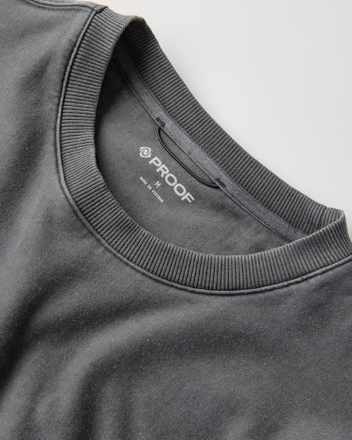 laydown detail image of PatinaTech Crewneck Sweatshirt
