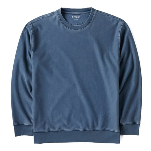laydown image of PatinaTech Crewneck Sweatshirt