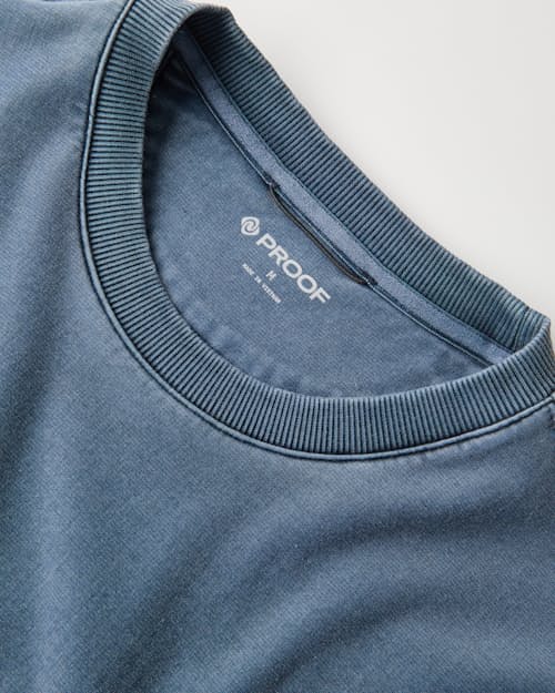laydown detail image of PatinaTech Crewneck Sweatshirt