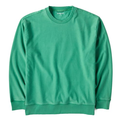 laydown image of PatinaTech Crewneck Sweatshirt