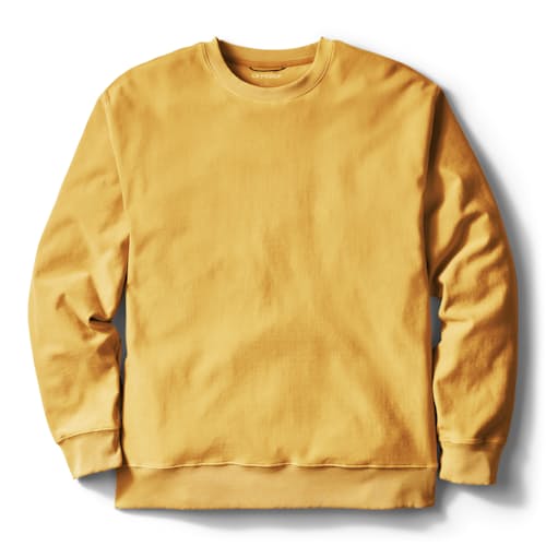 laydown image of PatinaTech Crewneck Sweatshirt