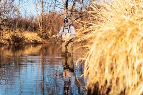 lifestyle image of Mayfly Strapback Hat