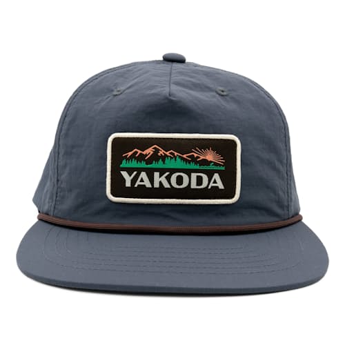 laydown image of Great Outdoors Strapback hat