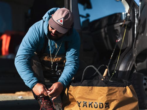 lifestyle image of Pyramid Strapback Hat