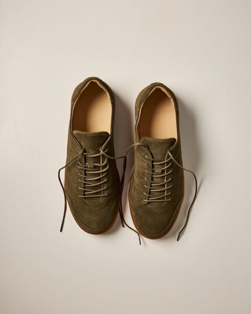 no crop image of Suede Terra Low Sneaker