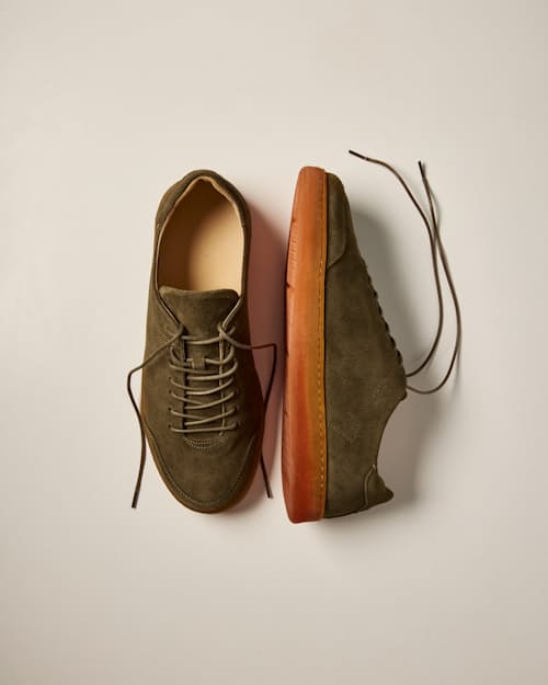 no crop image of Suede Terra Low Sneaker