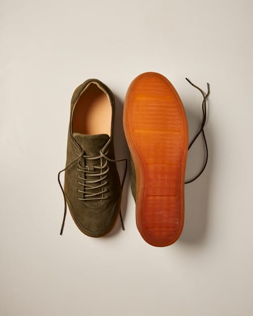 no crop image of Suede Terra Low Sneaker