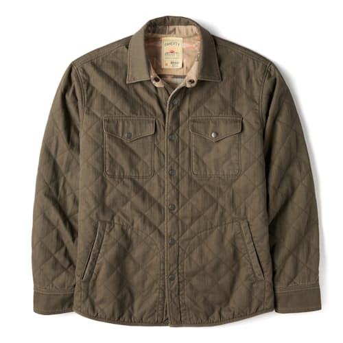 laydown image of Doug Good Feather Reversible Bondi Jacket