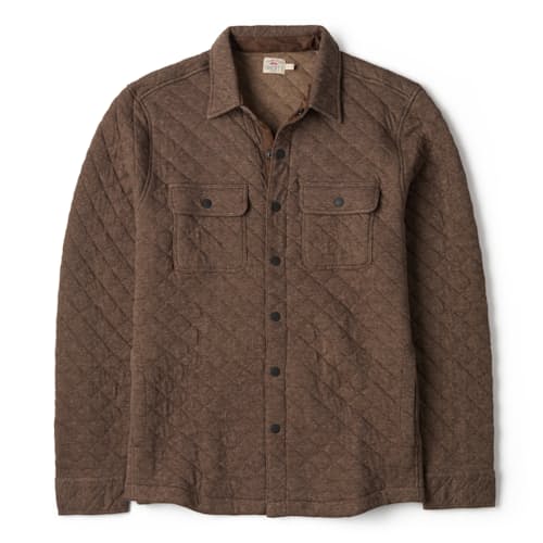 laydown image of Epic Fleece Quilted CPO
