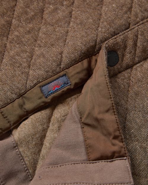 laydown detail image of Epic Fleece Quilted CPO