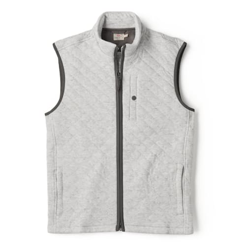 laydown image of Epic Quilted Fleece Vest