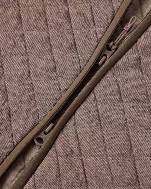 laydown detail image of Epic Quilted Fleece Vest