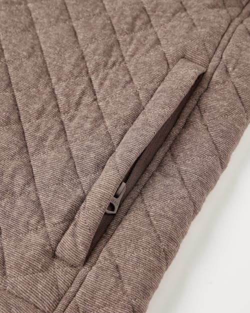 laydown detail image of Epic Quilted Fleece Vest