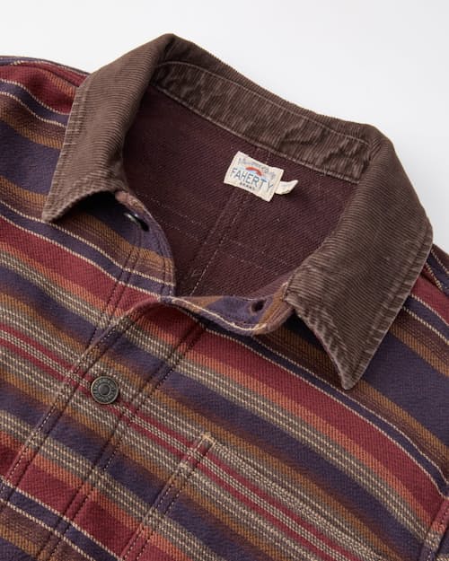 laydown detail image of High Ridge Twill Studio Jacket