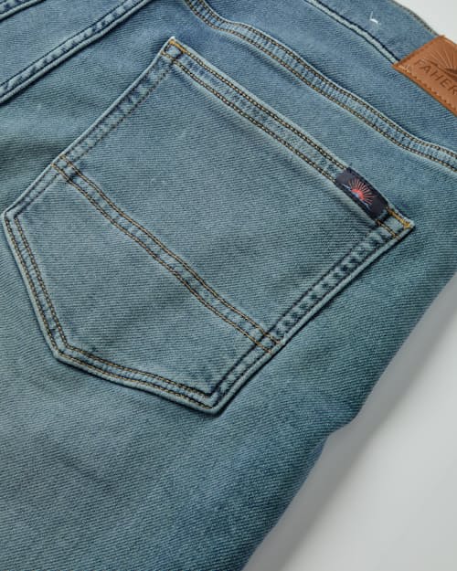 laydown detail image of Stretch Terry 5-Pocket Pant