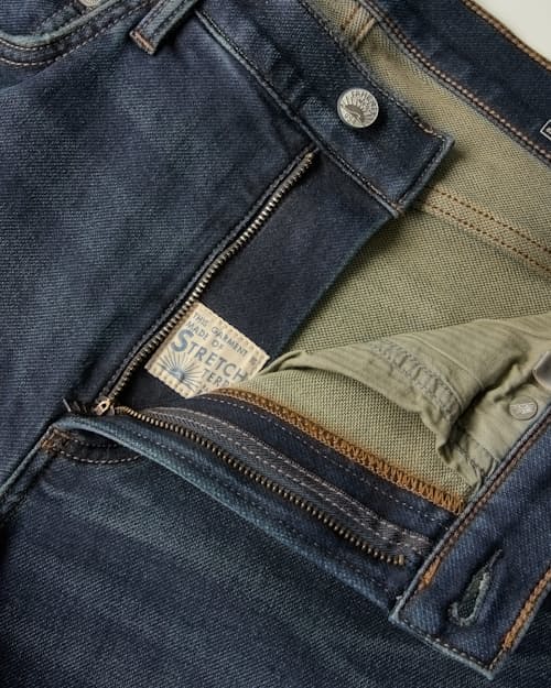 lifestyle image of Stretch Terry 5-Pocket Pant