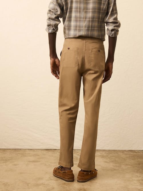 on model image of Dune Utility Pant