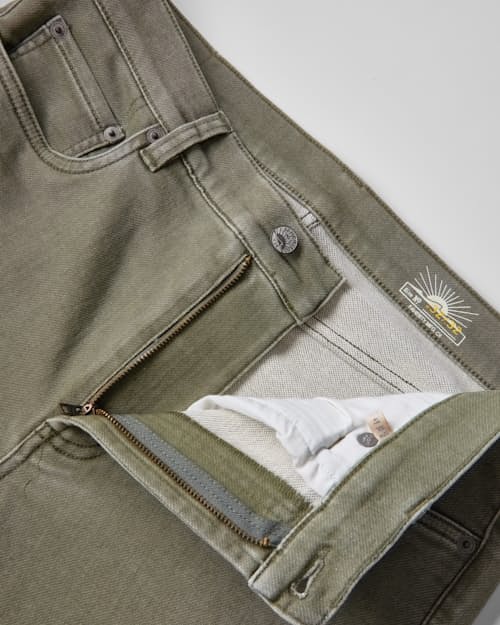 laydown detail image of Stretch Terry 5-Pocket Pant