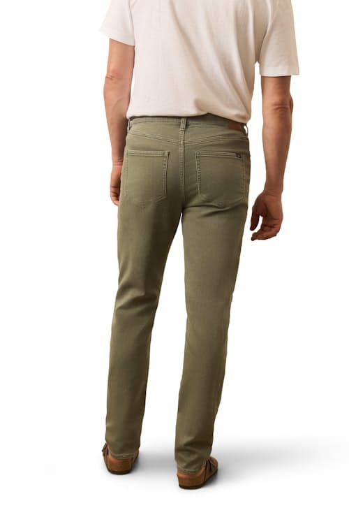 on model image of Stretch Terry 5-Pocket Pant