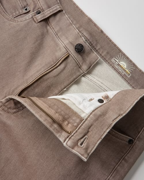 laydown detail image of Stretch Terry 5-Pocket Pant