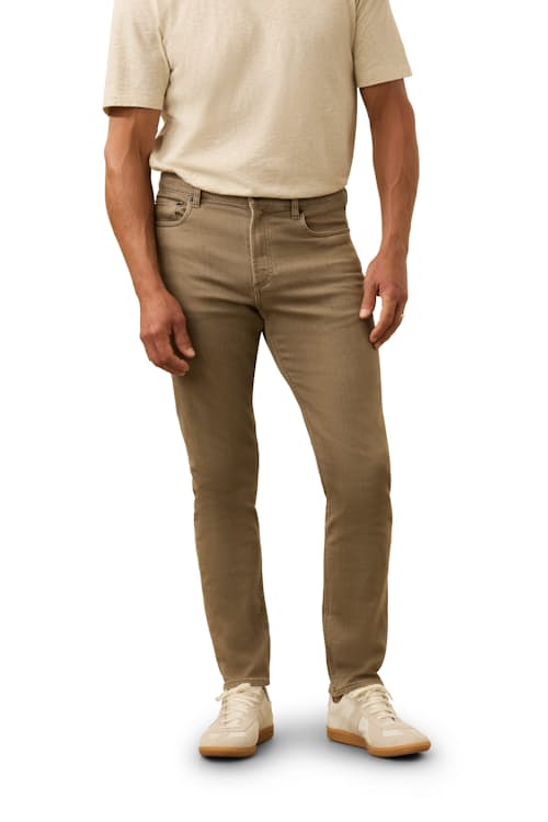 lifestyle image of Stretch Terry 5-Pocket Pant