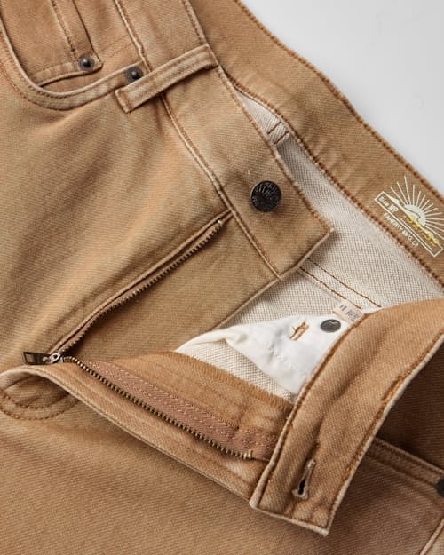 laydown detail image of Stretch Terry 5-Pocket Pant