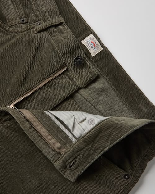 laydown detail image of Stretch Terry 5-Pocket Pant