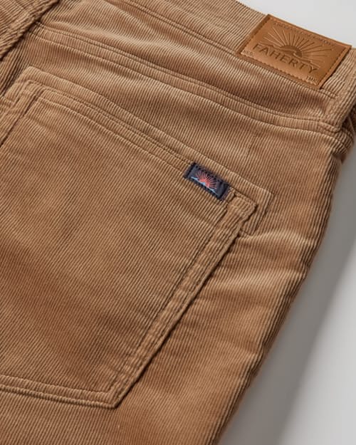 laydown detail image of Stretch Terry 5-Pocket Pant