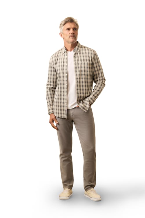on model image of Coastline Knit Shirt