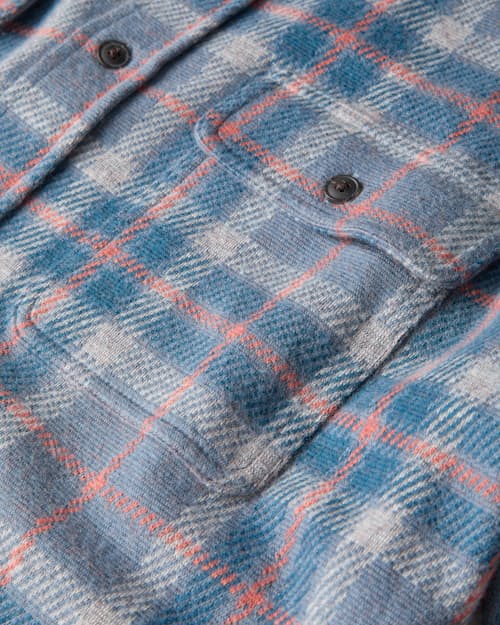 lifestyle image of Legend Sweater Flannel Shirt
