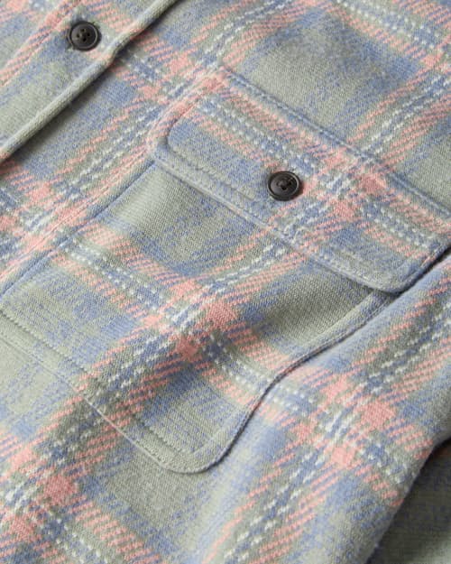 lifestyle image of Legend Sweater Flannel Shirt