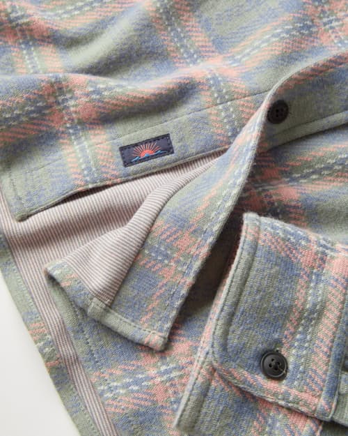 lifestyle image of Legend Sweater Flannel Shirt