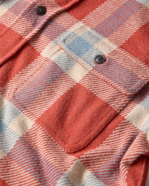 lifestyle image of Legend Sweater Flannel Shirt