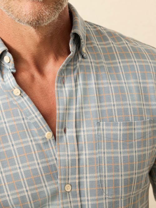 on model image of Coastline Knit Shirt