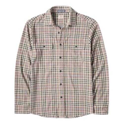 laydown image of Legend Sweater Flannel Shirt