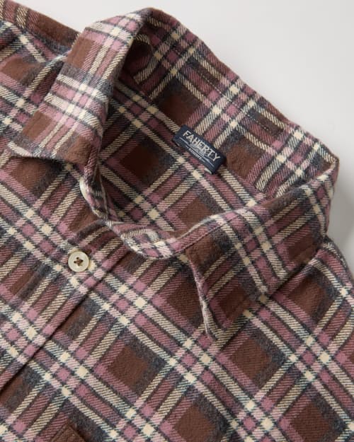 laydown detail image of Nazare Flannel