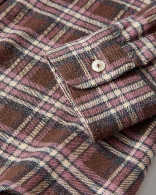 laydown detail image of Nazare Flannel