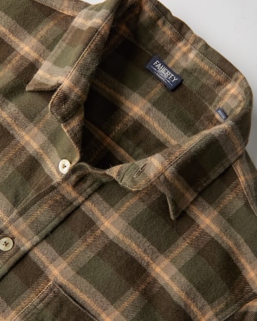 laydown detail image of Nazare Flannel