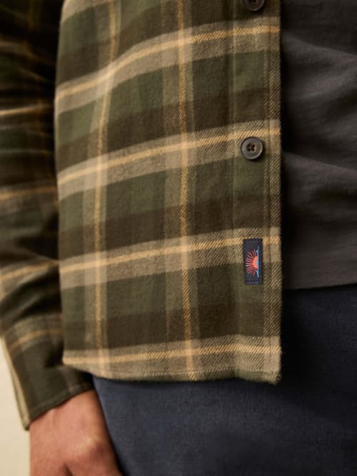lifestyle image of Heirloom Portuguese Flannel Shirt