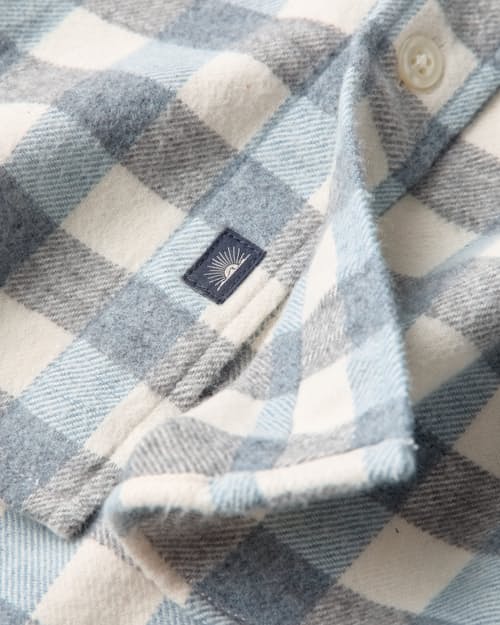 laydown detail image of Nazare Flannel