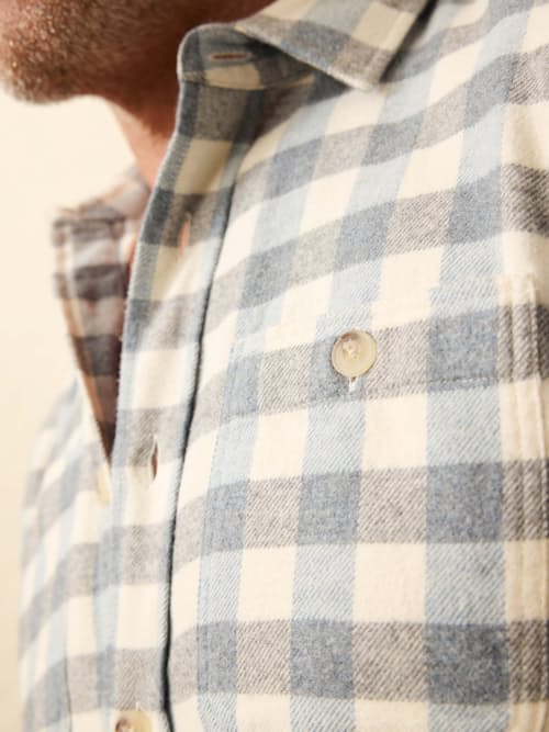 lifestyle image of Heirloom Portuguese Flannel Shirt