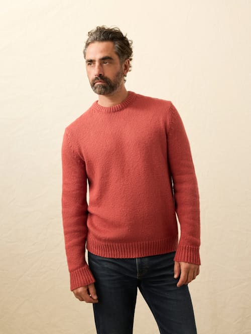 lifestyle image of Heirloom Crewneck Sweater