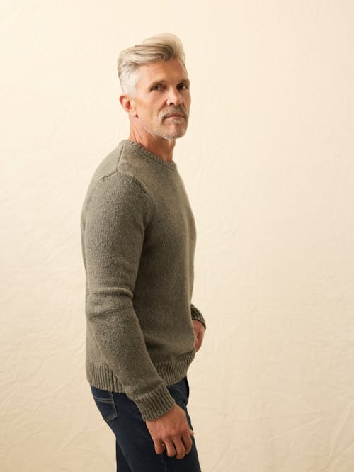 lifestyle image of Heirloom Crewneck Sweater