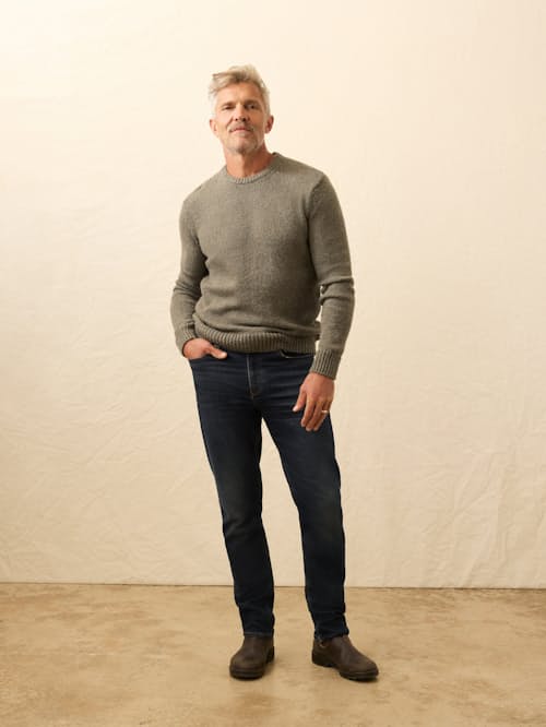 lifestyle image of Heirloom Crewneck Sweater