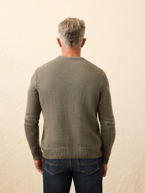 lifestyle image of Heirloom Crewneck Sweater