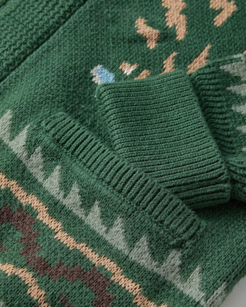 laydown detail image of Camp Cardigan