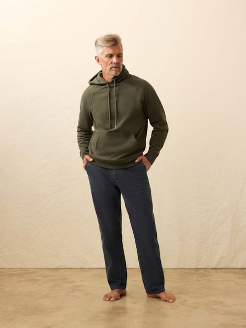 on model image of High Standard Fleece Hoodie