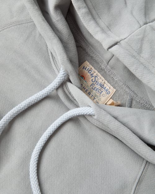 laydown detail image of High Standard Fleece Hoodie