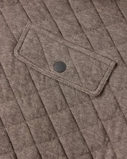 laydown detail image of Epic Fleece Quilted Pullover