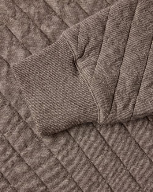 laydown detail image of Epic Fleece Quilted Pullover